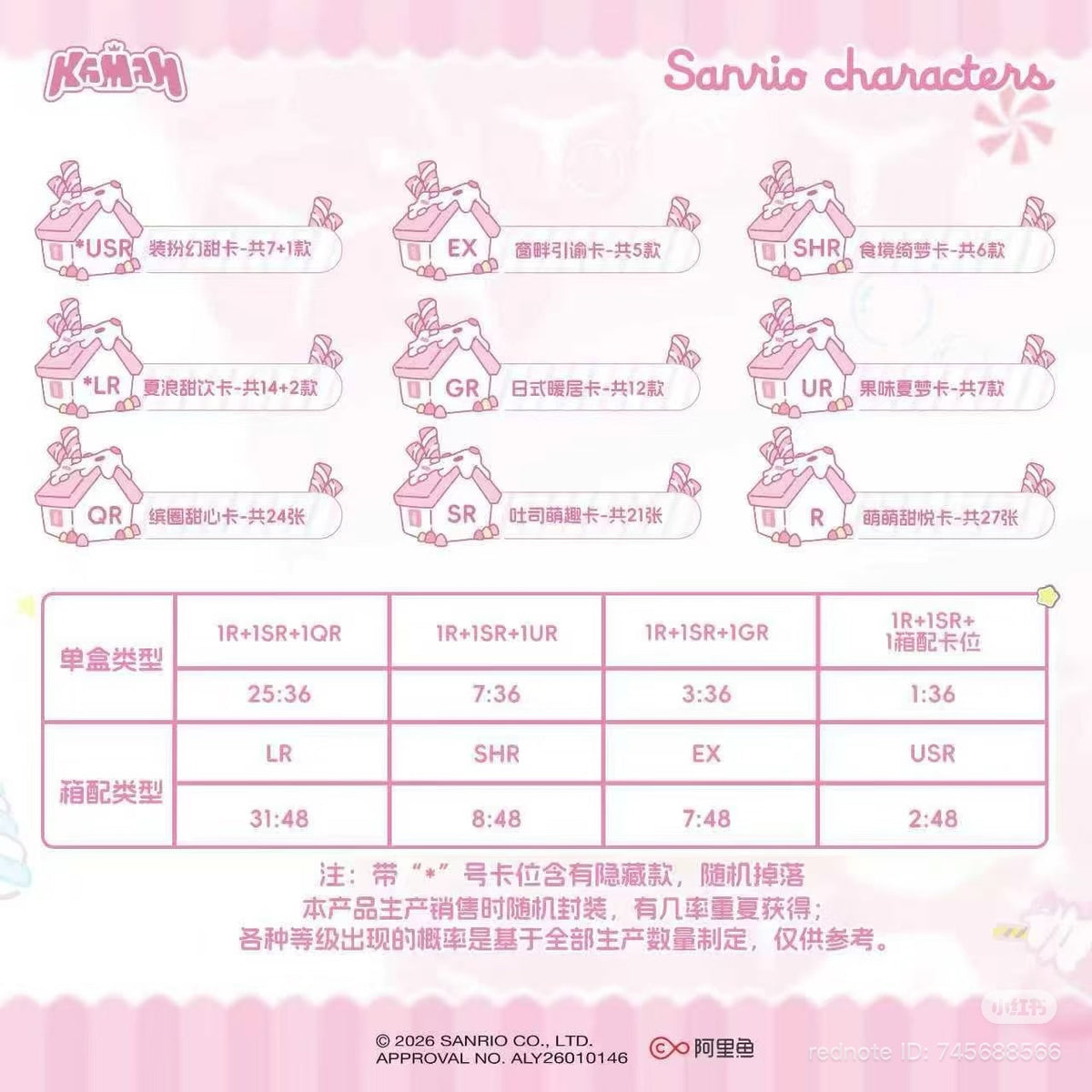 Kaman Sanrio Family Sweet Adventure "Chu-Yi" Bag